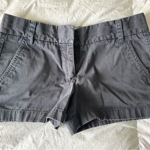 J. Crew Charcoal Women's Chino Shorts